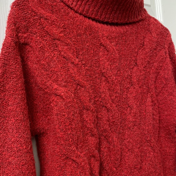 •NWT• BP Red Turtleneck Sweater - Picture 5 of 9